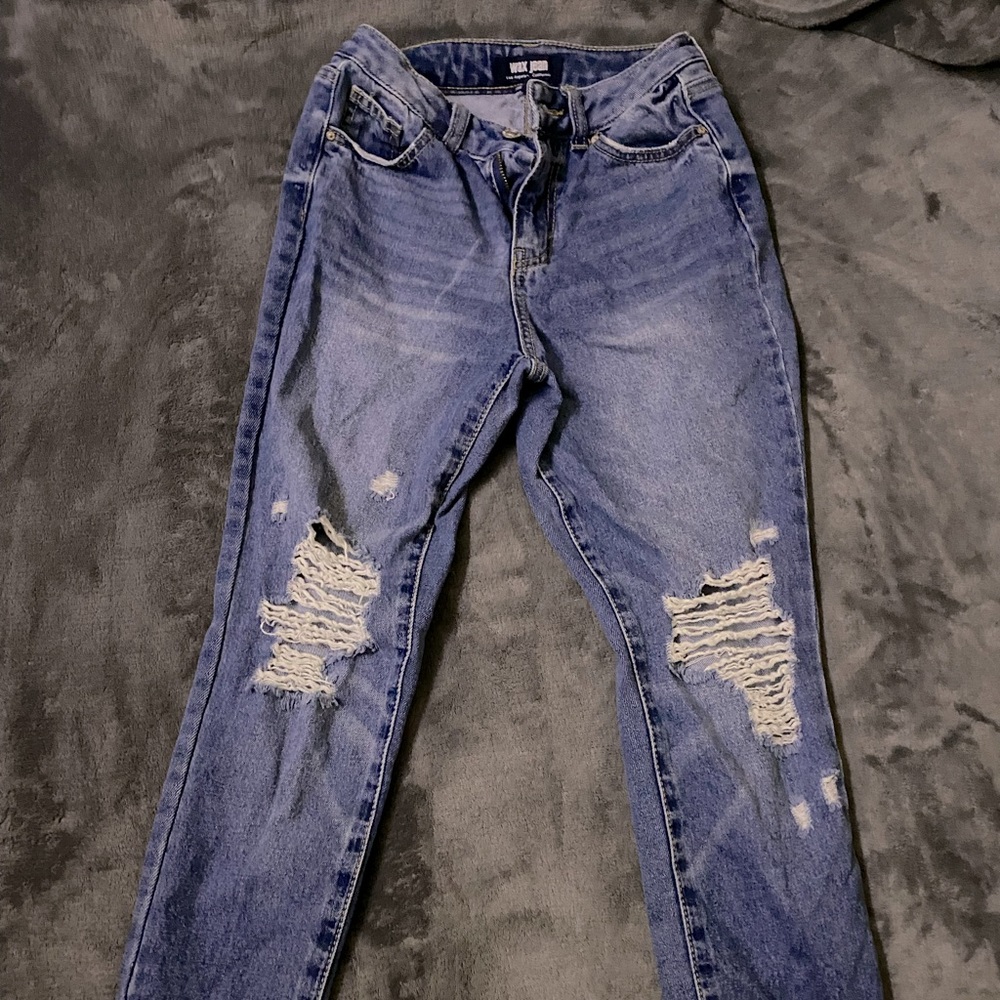 Fashion nova ripped skinny jean